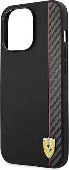 Mbështjellës Ferrari FESAXHCP13XBK FER000481-0 për iPhone 13 Pro Max 6.7\", hardcase, i zi