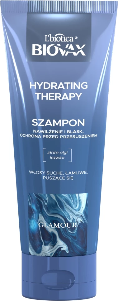 Shampon për femra BIOVAX Glamour Hydrating Therapy Moisturizing Hair Shampoo, 200ml