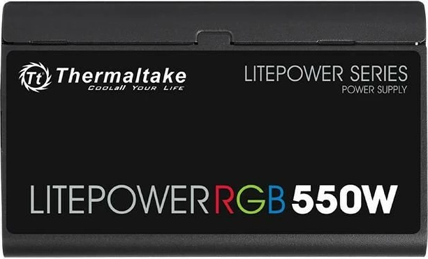 Kasë furnizuesi Thermaltake Litepower RGB 550W, e zezë