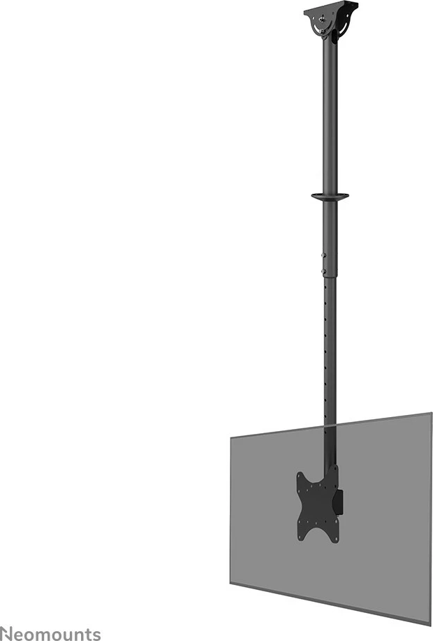 Mbajtës tavani për monitor/TV Neomounts CL35-340BL12, 23-42 inç, rregullim lartësie, i zi