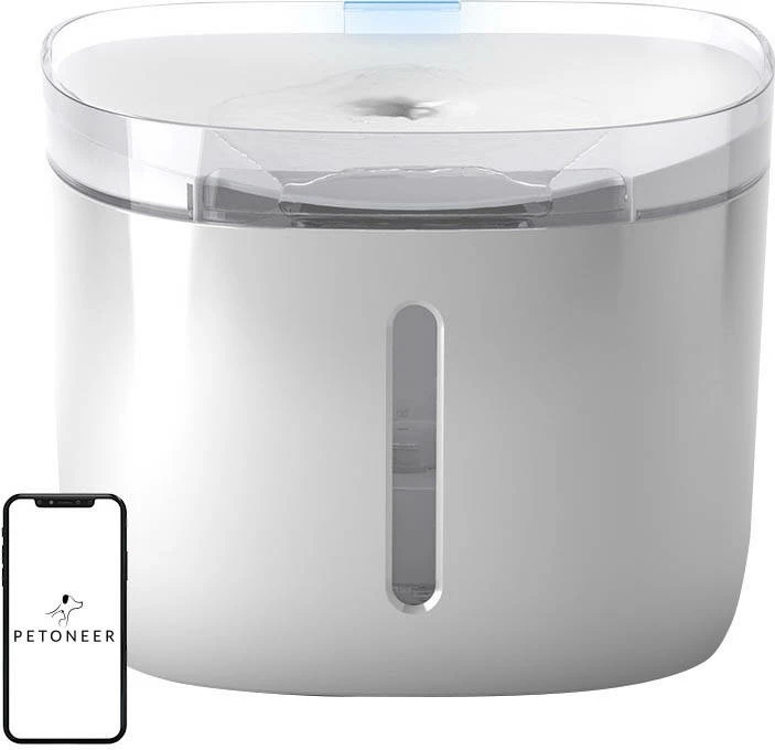 Burim uji për kafshë Petoneer Fresco Mini Plus, 1.9L, i bardhë