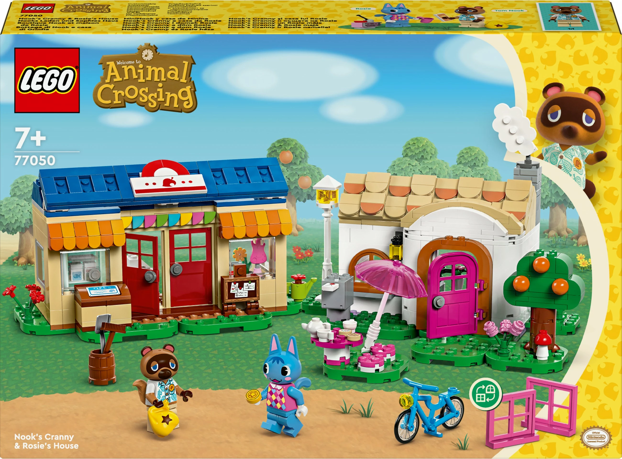 Set ndërtimi LEGO Animal Crossing 77050, 535 pjesë, shumëngjyrësh