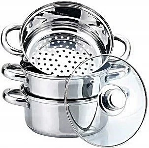 Set me 3 tenxhere MAESTRO MR-2900-24, çelik inox 
