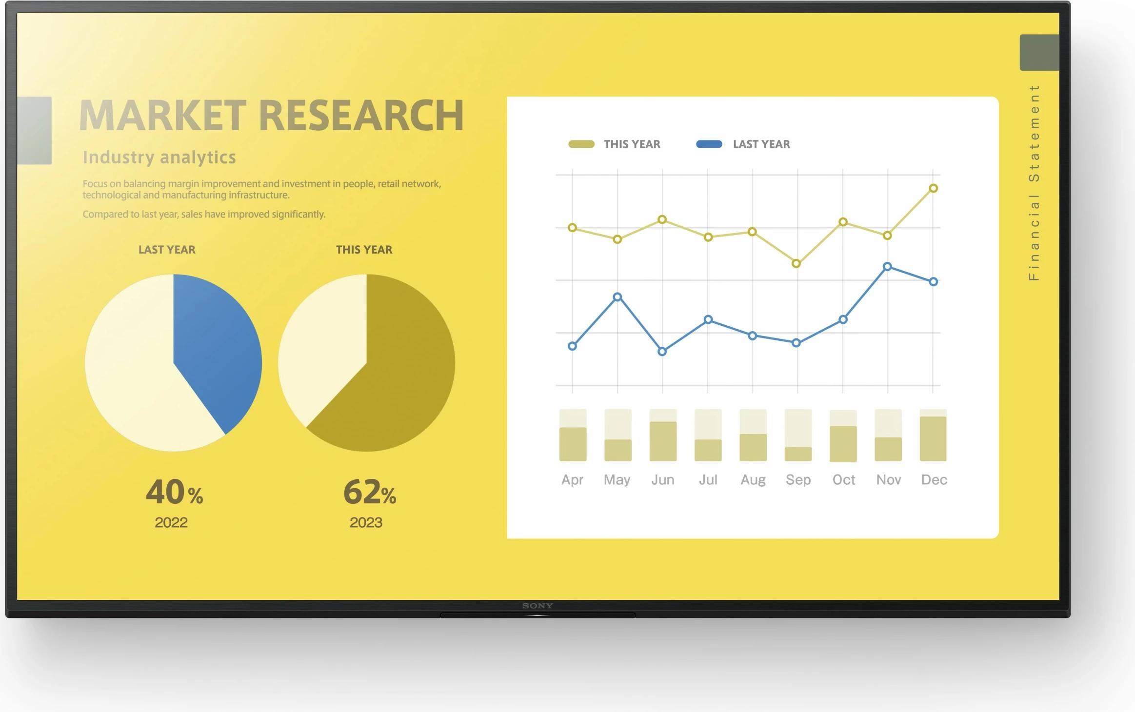 Ekran i madh Sony FW-43EZ20L, 43 inç, 4K Ultra HD, LED, Wi-Fi, Android