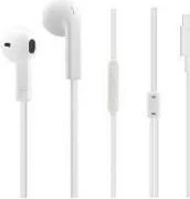 Kufje Havit E336C me kabllo, USB Type-C, Bardhë