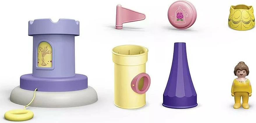 Set figurina Playmobil Junior Disney Princess 71458, Kulla me muzikë, për fëmijë 1-4 vjeç