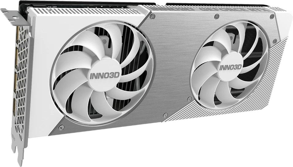 Kartelë grafike Inno3D RTX5060 Twin X2 OC, 8GB GDDR7, e bardhë