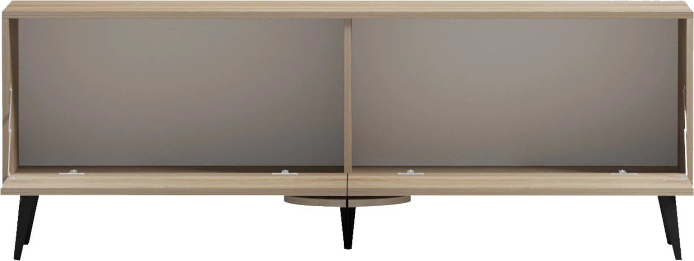Komodë TV SAVORE, melaminë Sonama, 140x35.5x51cm