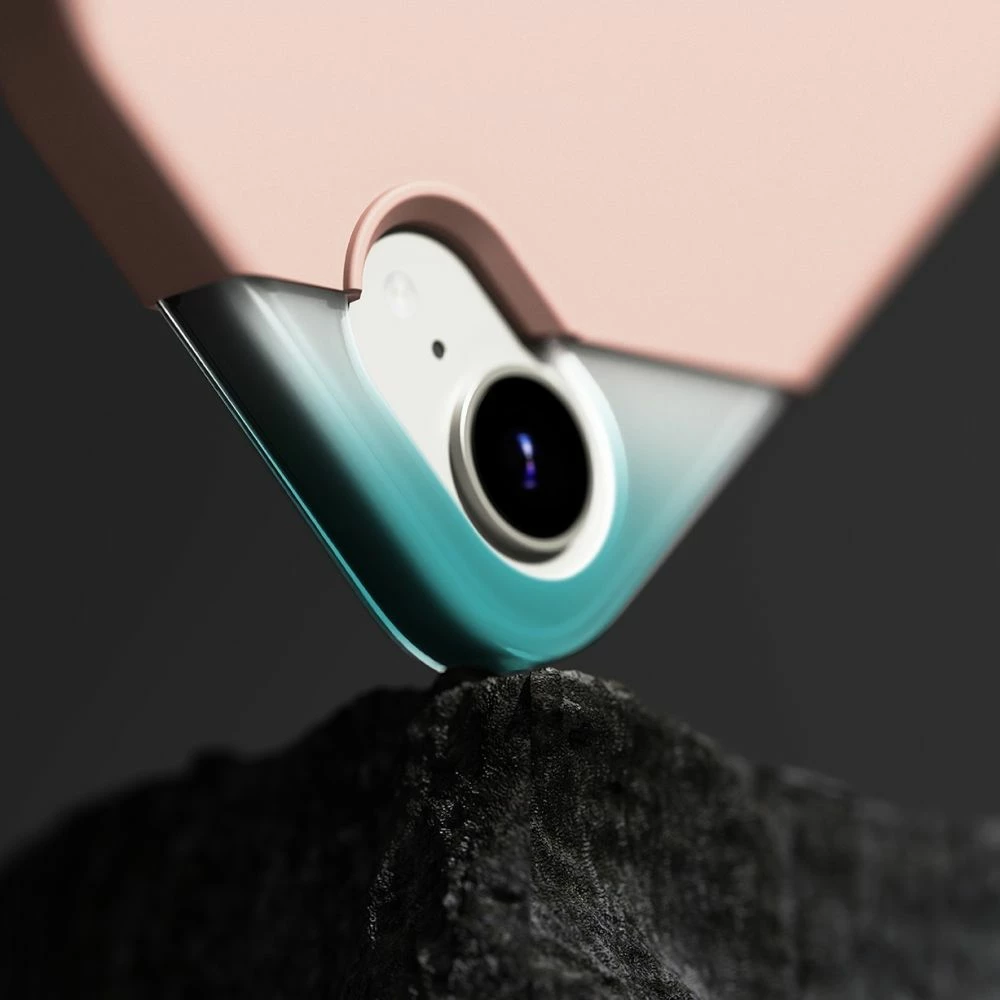 Mbështjellës Ringke Silicone MagSafe për iPhone 16e, Rozë