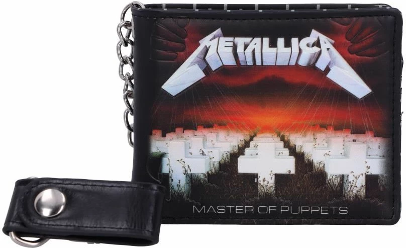 Portofol NEMESIS NOW Metallica Master of Puppets, PU, me zinxhir, i zi