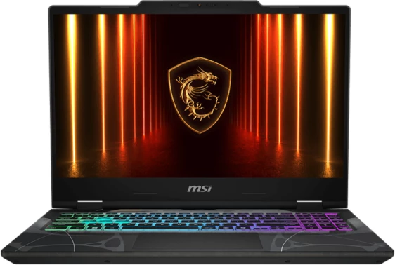 Laptop gaming MSI Cyborg A15, Ryzen 7 260, 16GB DDR5, 1TB NVMe, 15.6\" FHD IPS 144Hz, GeForce RTX 5050 8GB, Wi‑Fi 6E, Windows 11 Home, transparent black