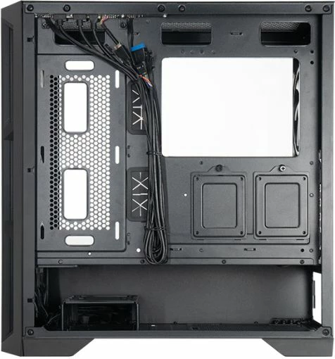 Kasë CHIEFTEC APEX LUMO GA-01B-L-OP, E-ATX/ATX/mATX/mini-ITX, USB3.2 Gen2 Type-C, x4 140mm ARGB PWM fan, tempered glass, e zezë