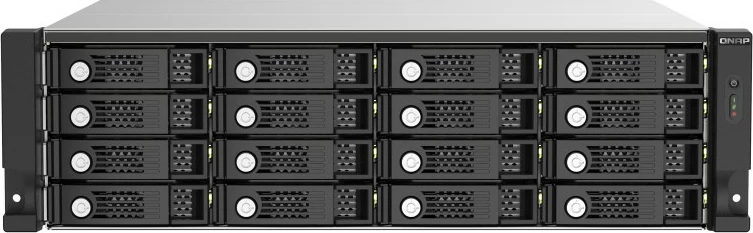 Kasë serveri QNAP TL-R1620SEP-RP, 16-bay, rackmount 3U, SAS 12Gbps, JBOD, e zezë