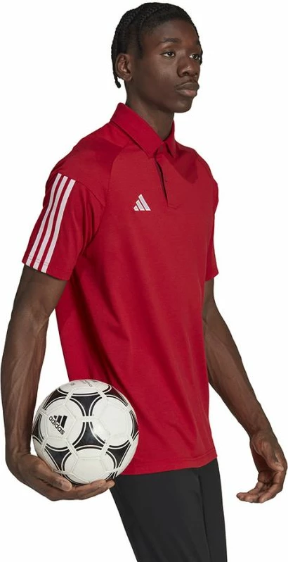 Polo adidas për meshkuj, e kuqe