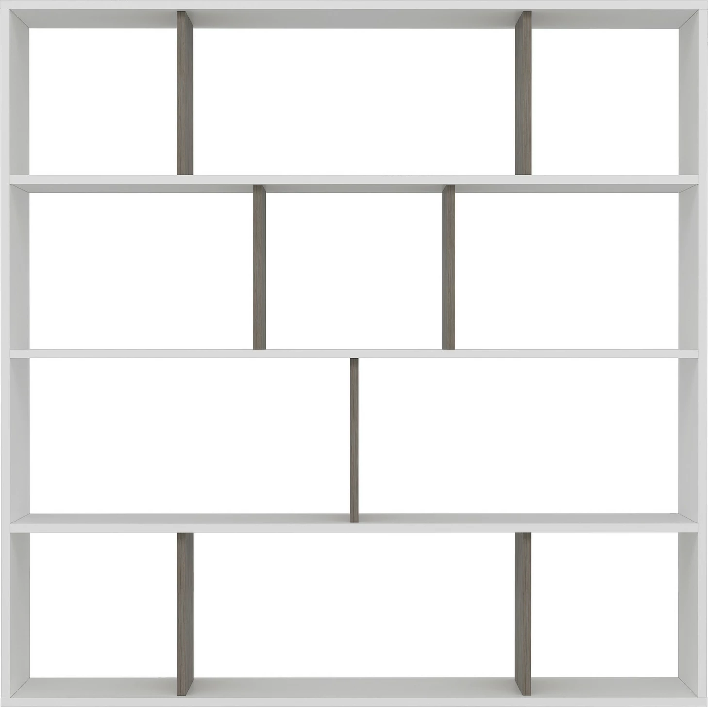 Raft librash Skye Decor, bardhë, wenge