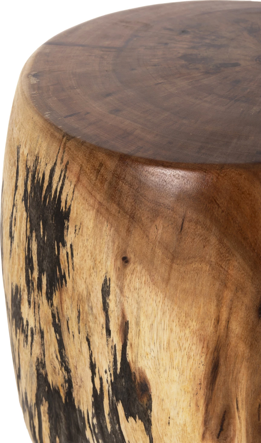 Karrige për bar BOZZO, dru SUAR, natyrale, FH9762, Φ34x46Hcm