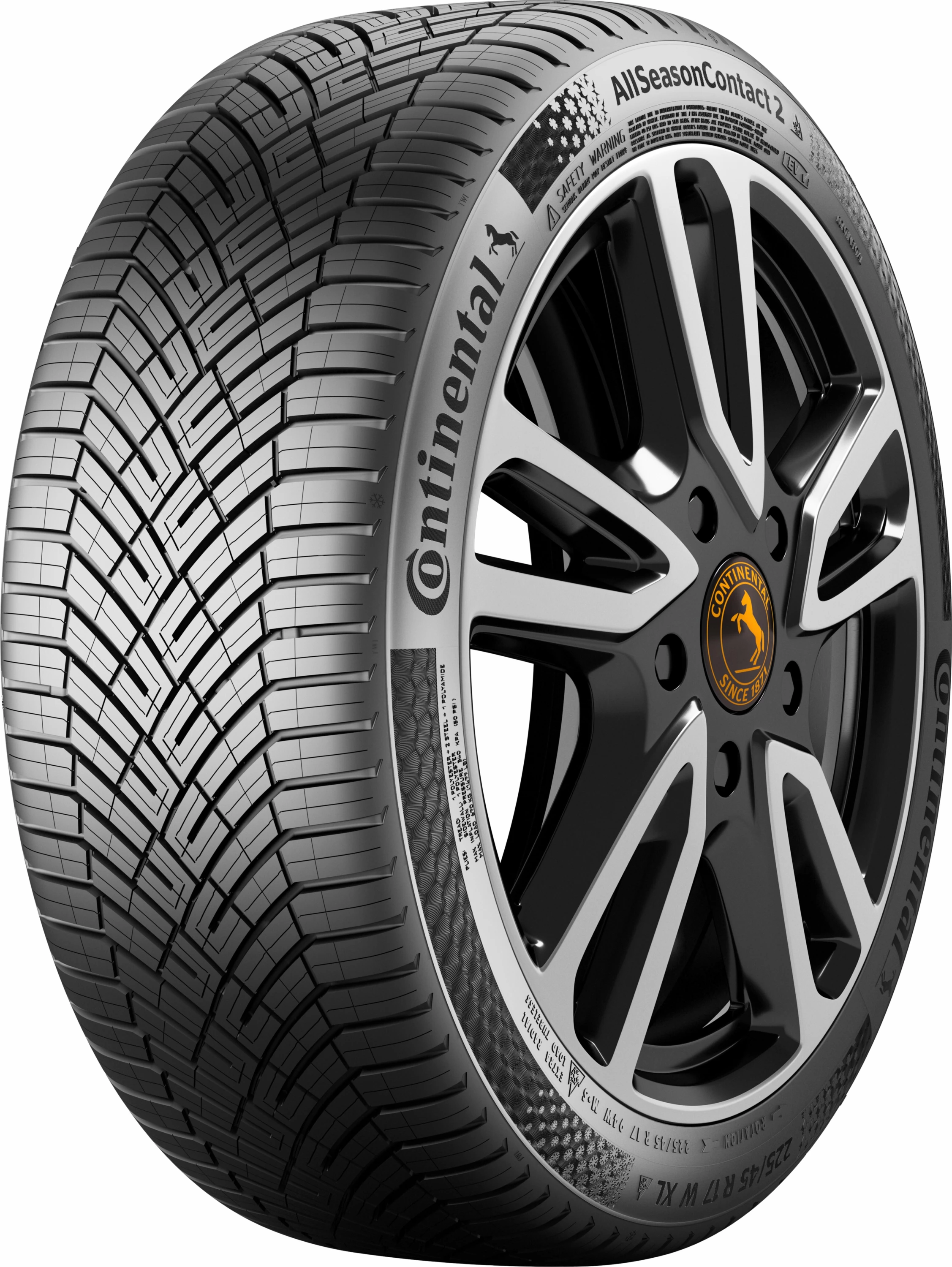 Gomë gjithë-sezonale Continental AllSeasonContact 2 185/60 R15 88V XL 3PMSF M+S (EV)