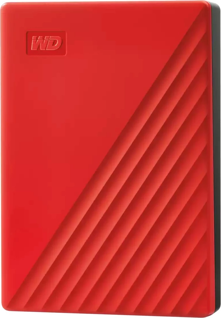 Hard disk portabël Western Digital My Passport 6TB USB3.0 i kuq