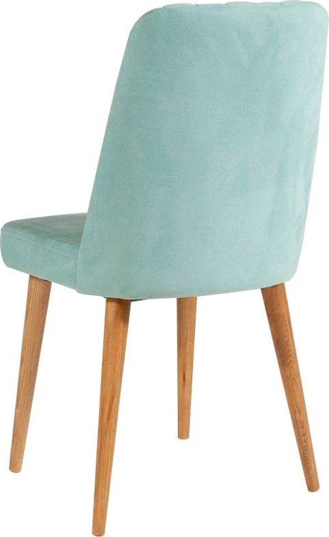 Set tavoline me karrige, zgjatese, Hanah Home Vina 0701-3, dru Atlantic, jeshile fëstëku (4 copë)