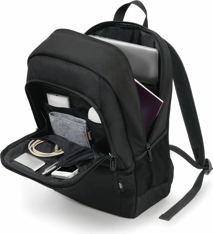 Çantë shpine Dicota Eco BASE, për laptop, 13"-14.1", e zezë