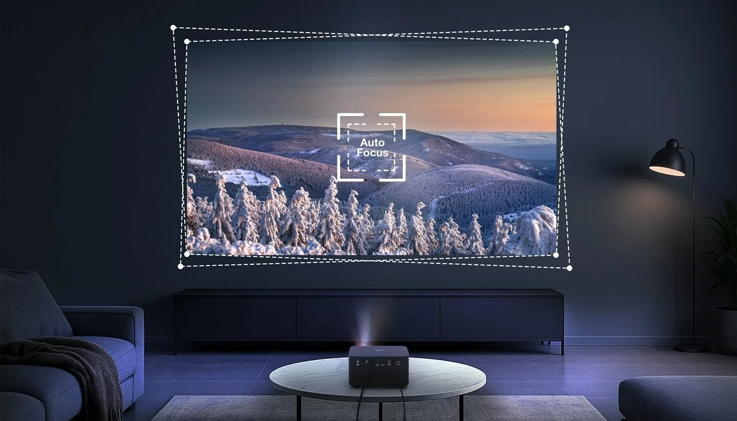 Projektor Optoma Photon Life PK32, UHD 4K, 1100 ANSI lumens, DLP, i zi