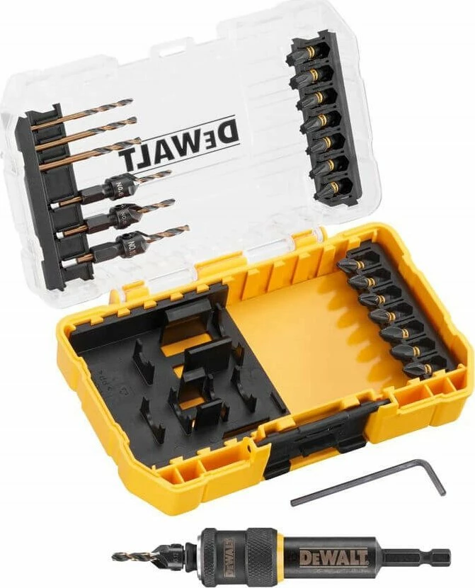 Set burgjish DeWalt DT70779T-XJ 25 copë, Turn and Work, TOUGHCASE+