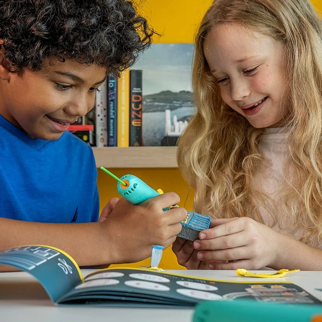 3D stilolaps 3Doodler Start Plus, 0.77 mm, Turquoise, Yellow