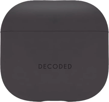 Mbështjellës silikoni Decoded për AirPods 4, graphite
