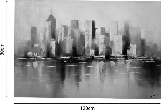 Pikturë në kanavacë, Peizazh, Inart, 120x3x80cm