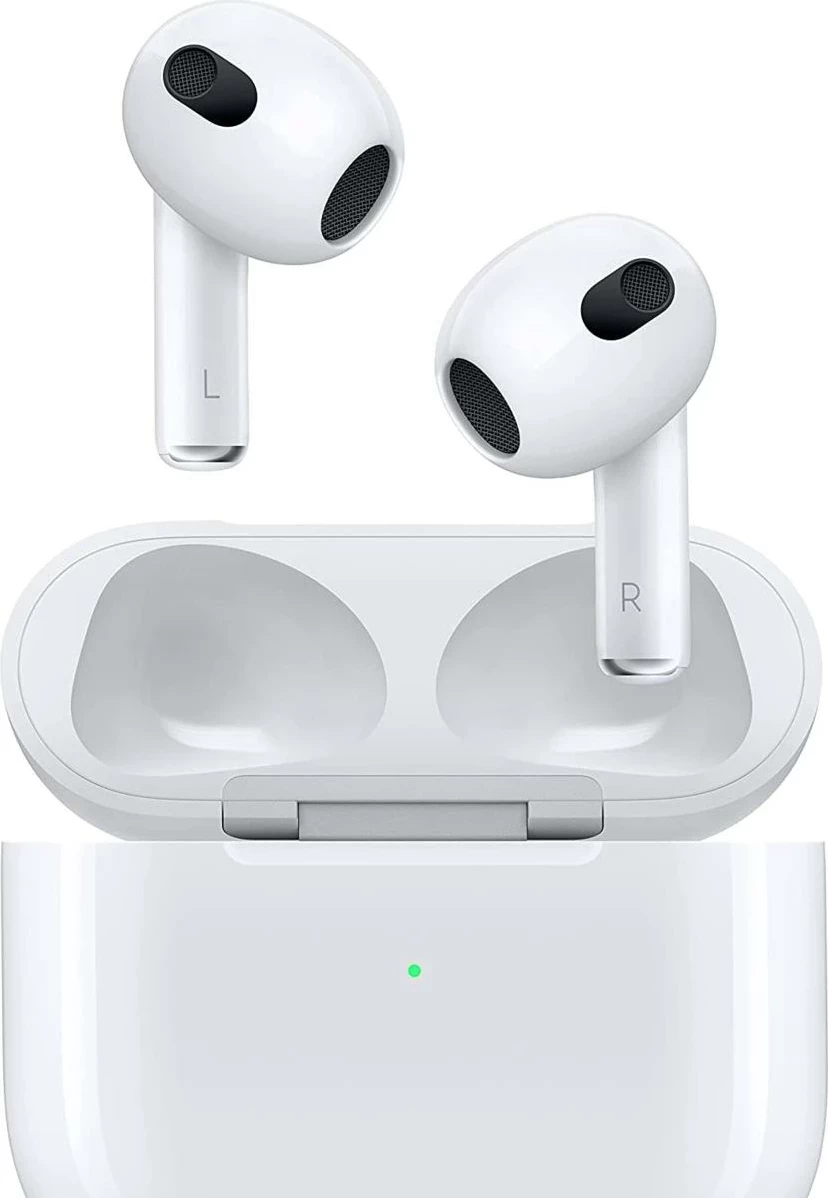 Kufje Apple AirPods 3, 2022, të bardha