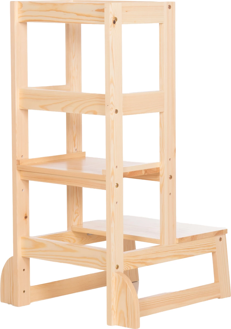 Kullë mësimi për fëmijë Montessori PEPE, dru pishe natyral, FH9291.01, 55x53x90cm