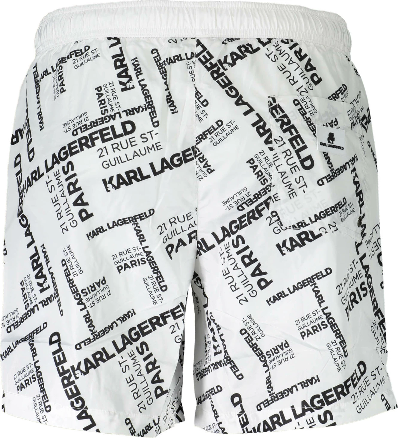 Të poshtme noti KARL LAGERFELD BEACHWEAR meshkuj, të bardha