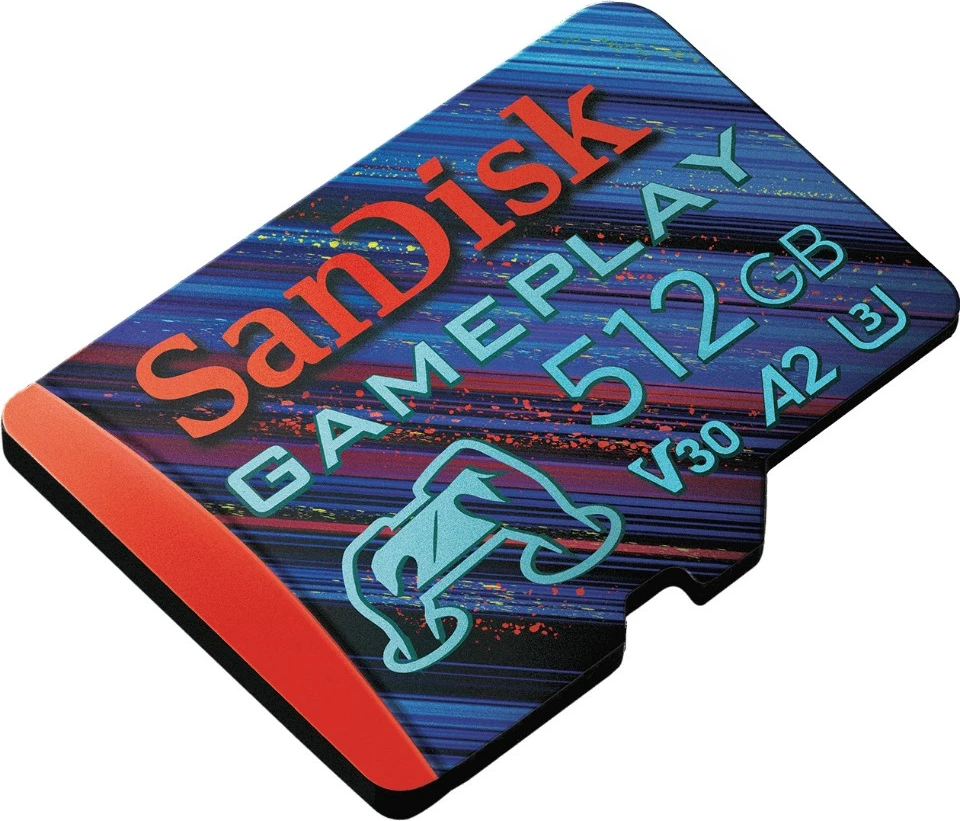 MicroSD Sandisk Gameplay 256GB A2 UHS-I, blu