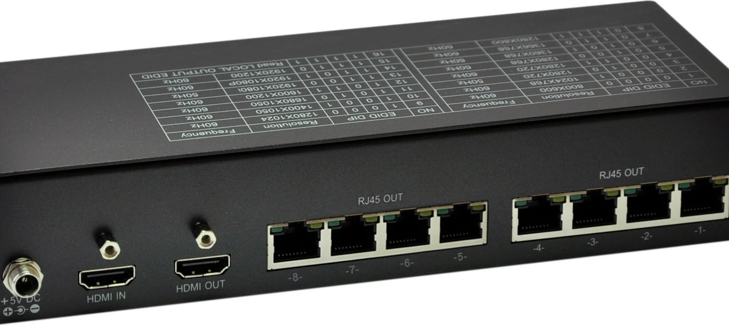 Transmetues AV LevelOne HVE-9118T, 300m, 8 dalje, 1920 x 1200, i zi