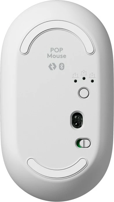 Tastierë dhe Maus Logitech POP ICON COMBO, Wireless, Bluetooth, QWERTZ, Portokalli, Bardhë