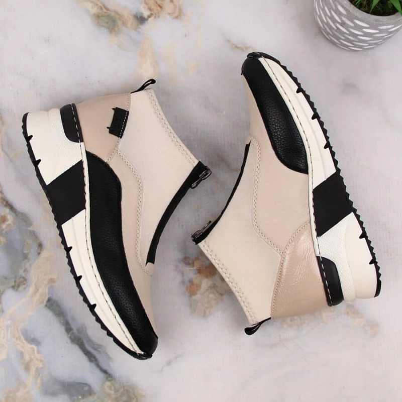 Çizme për femra Big Star, ngjyrë bezh