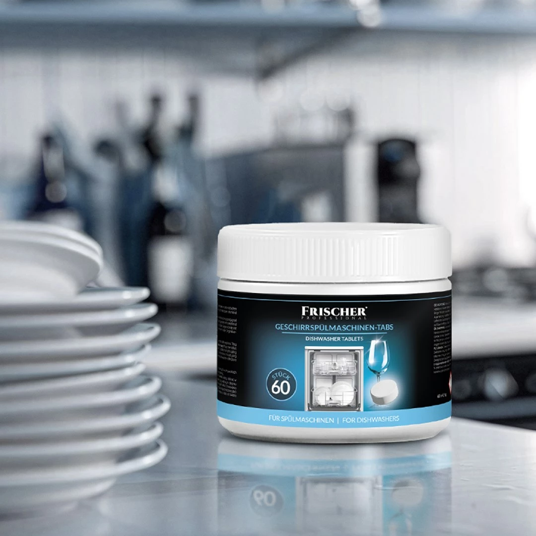 Tableta për larëse enësh Frischer, 60 copë
