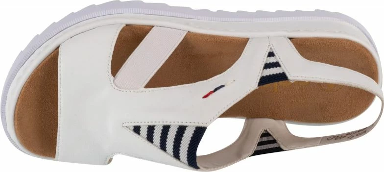 Sandalet për femra Rieker, të bardha