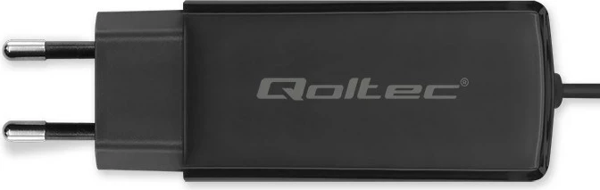 Karikues universal Qoltec 52419, 65W, GaN, USB-C 3.1, i zi