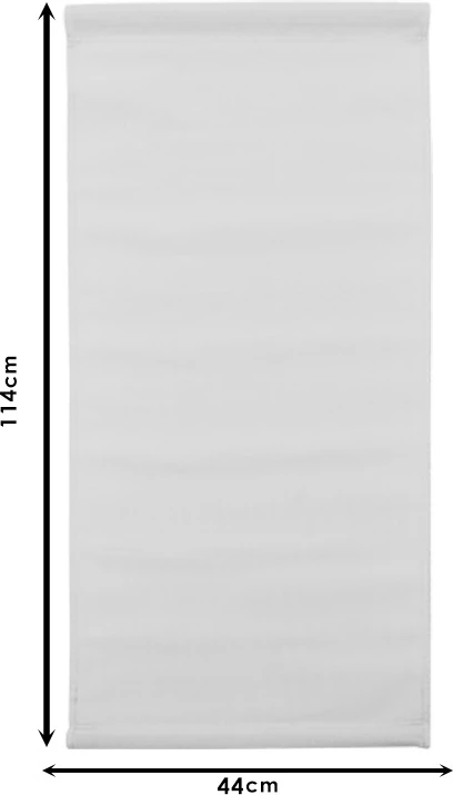 Pëlhurë e perforuar për shezlong Retto ngjyrë e bardhë për përdorim profesional 44x1x114cm