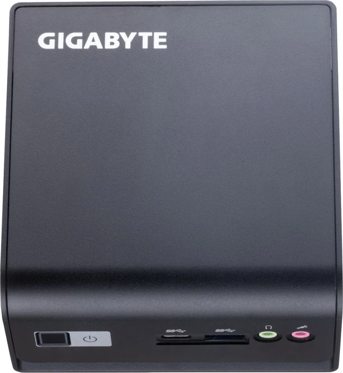 Kasë Gigabyte Brix GB-BMCE-5105 mini-PC barebone e zezë
