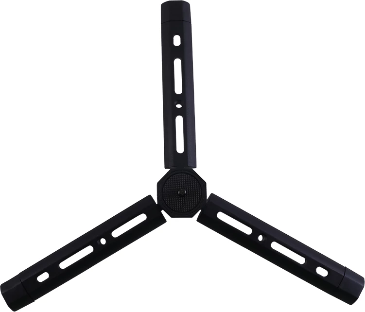 Trekëmbësh për kamera sportive Hurtel, alumini, i lehtë, i zi