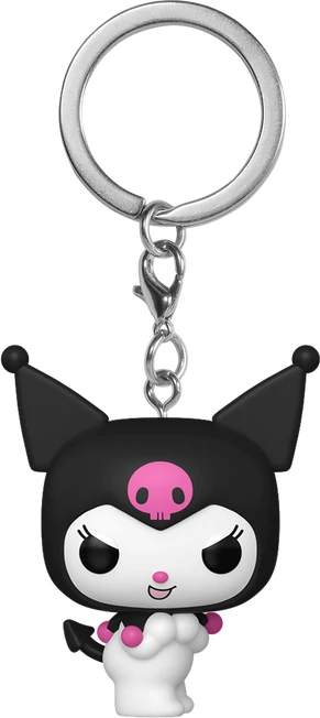 Varëse çelësash Funko POP! Sanrio Kuromi, vinyl, zezë/bardhë