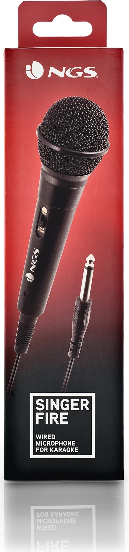 Mikrofon NGS Singer Fire, i zi