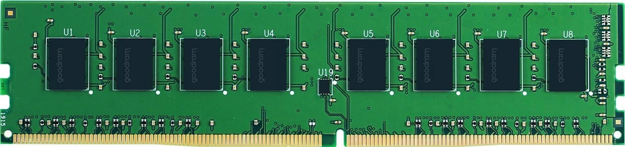 RAM Memorje GoodRam GR2666D464L19/16G DDR4 16GB 2666MHz CL19 DIMM, jeshile