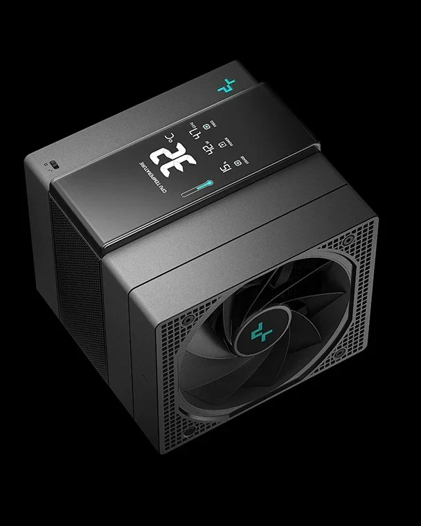 Kasë ftohëse DeepCool ASSASSIN IV VC VISION, për procesor, 2 ventilatorë 140 mm, e zezë