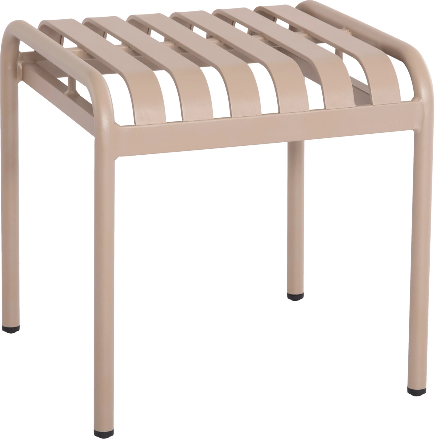 Stool alumini për jashtë, ngjyrë shampanjë, RACHEL FH6340.04, 45x44x46Hcm