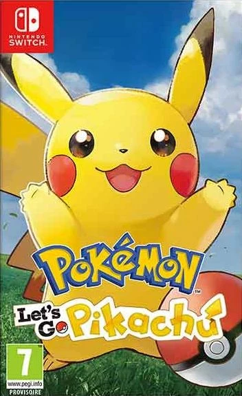 Lojë Nintendo Pokémon: Let's Go, Pikachu! për Nintendo Switch, anglisht, PEGI 7