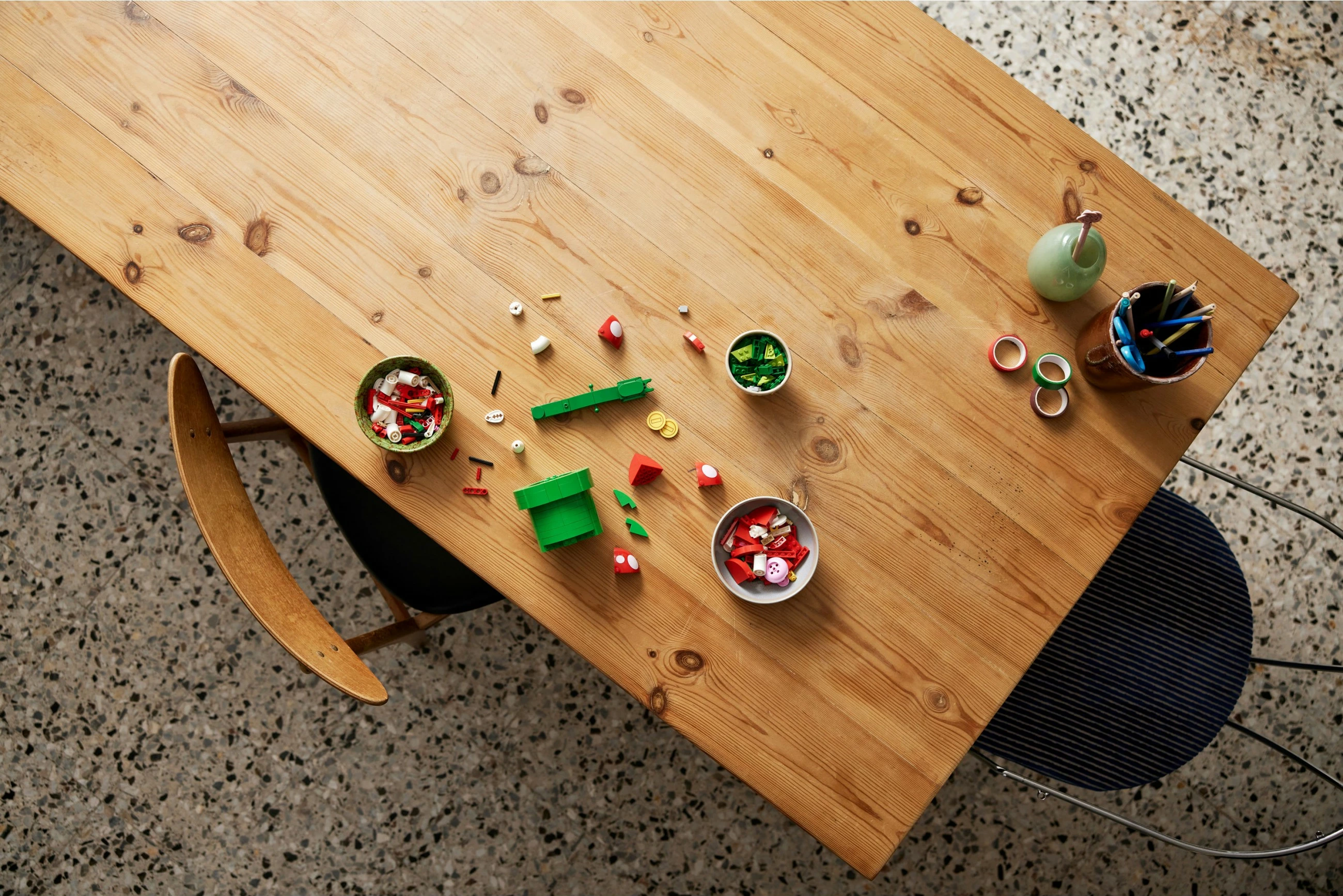 Set ndërtimi LEGO Super Mario Piranha Plant, 540 copë, shumëngjyrësh