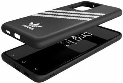 Mbështjellës Adidas OR Molded Case për Samsung Galaxy S20 Ultra, zi dhe bardhë